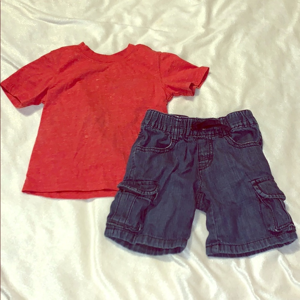 Gymboree short and Cherokee top